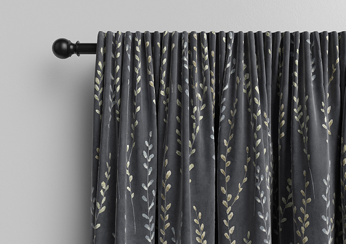 Willow Field, Onyx - Made to Measure Curtains - Image 10